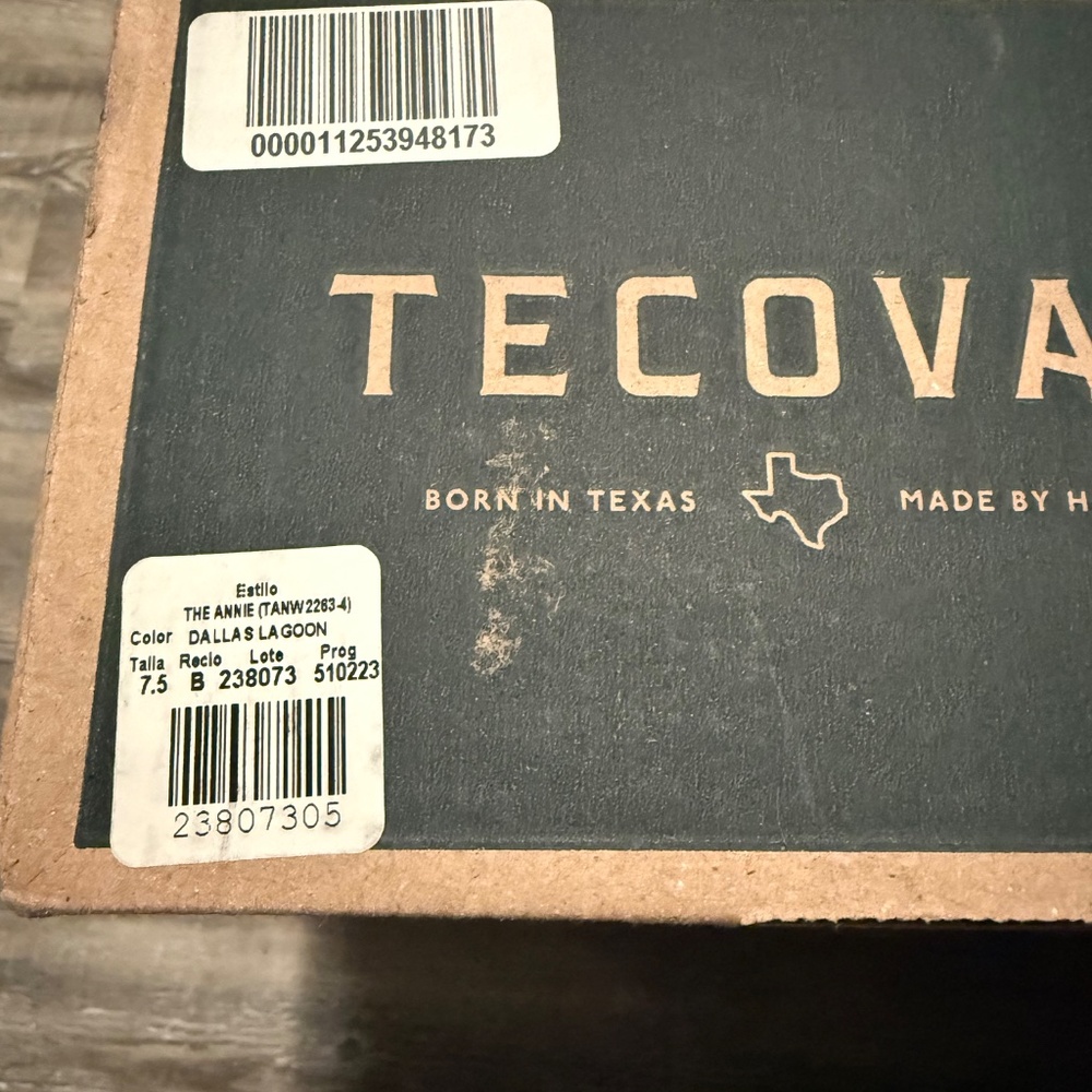 Tecovas Annie in Lagoon Color - Picture 6 of 6
